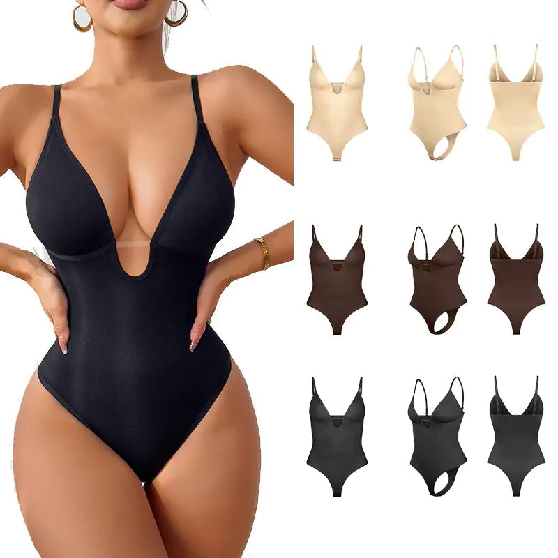 SculptFit™ Deep V Bodysuit