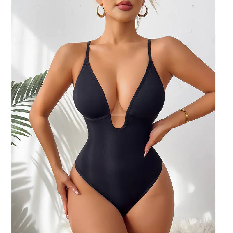 SculptFit™ Deep V Bodysuit