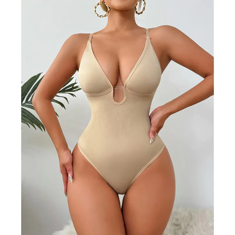 SculptFit™ Deep V Bodysuit