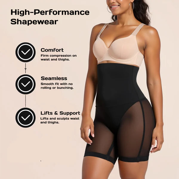 High-Waist Shaper Shorts