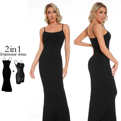 SculptFit™ Shapewear Maxi Bodysuit